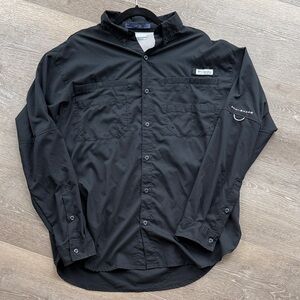 Columbia Black Outdoor Shirt